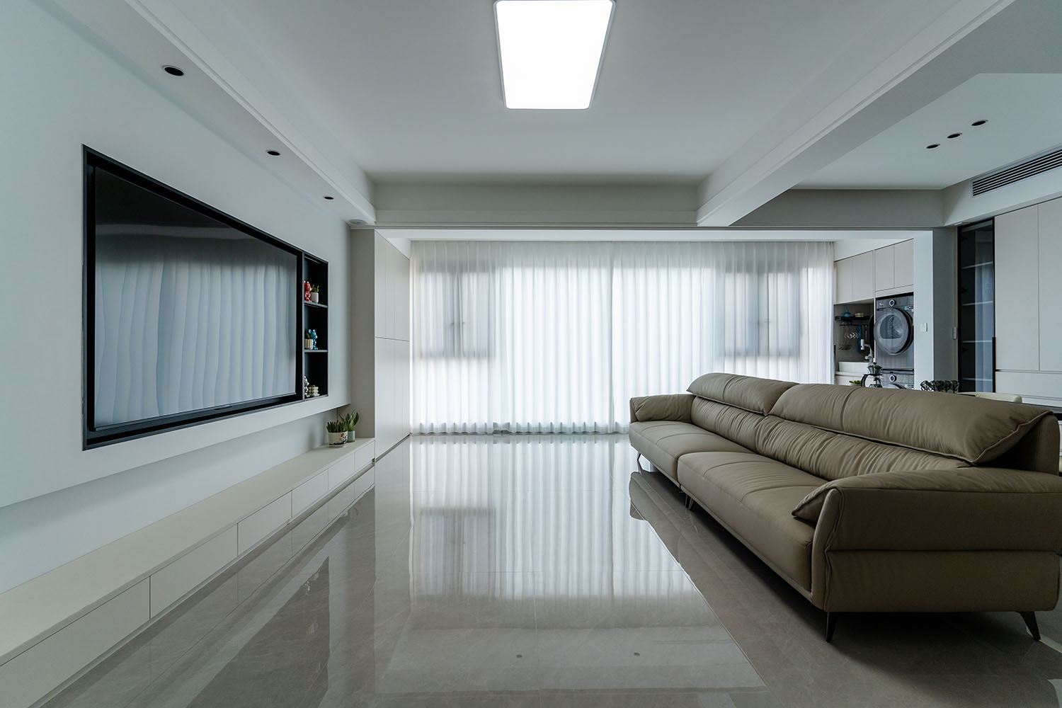 株洲家博整中海譽園130㎡ 現(xiàn)代風(fēng)格裝修賞析